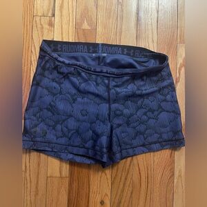 Under armour purple athletic shorts size small